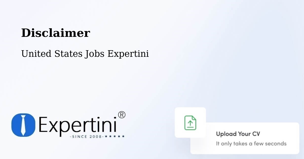 Disclaimer – Lecanto - United States Jobs Expertini