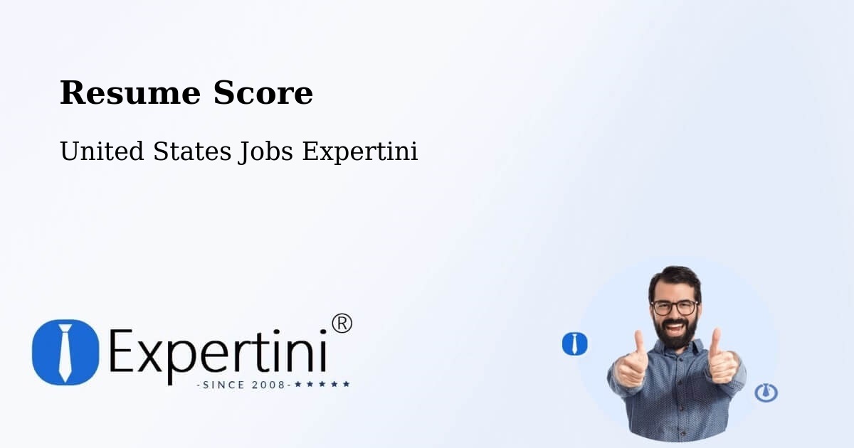 Resume Score & Job Description Match Tool – Lecanto - United States Jobs Expertini